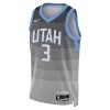 Dres Utah Jazz Keyonte George Nike 2025-26 City Edition Sivo Swingman